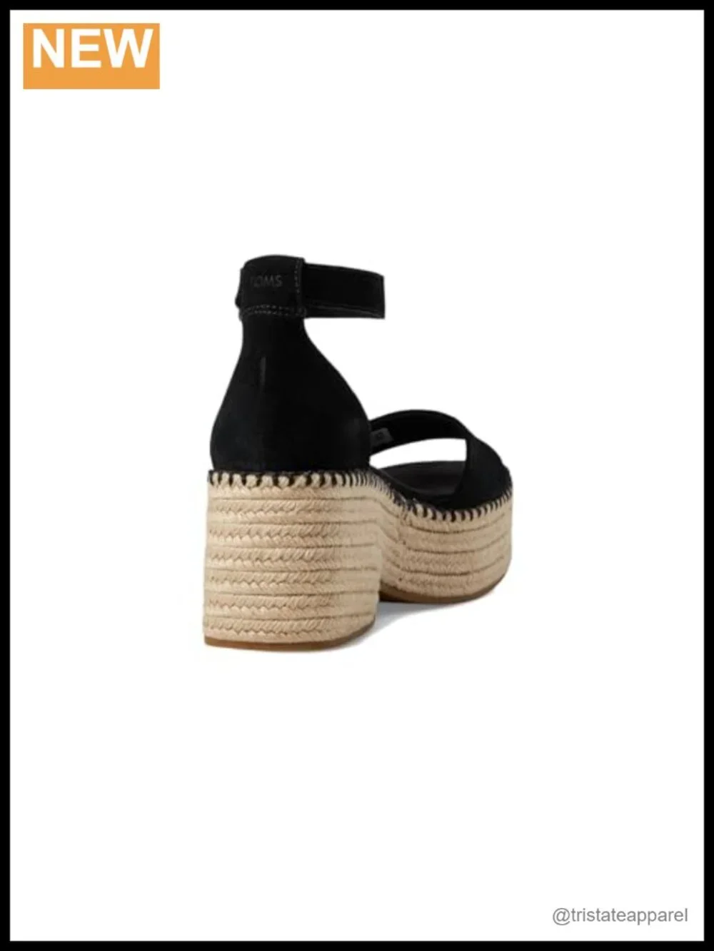 TOMS Laila Ankle Booties - Suede Platform Wedge - Women's Espadrilles